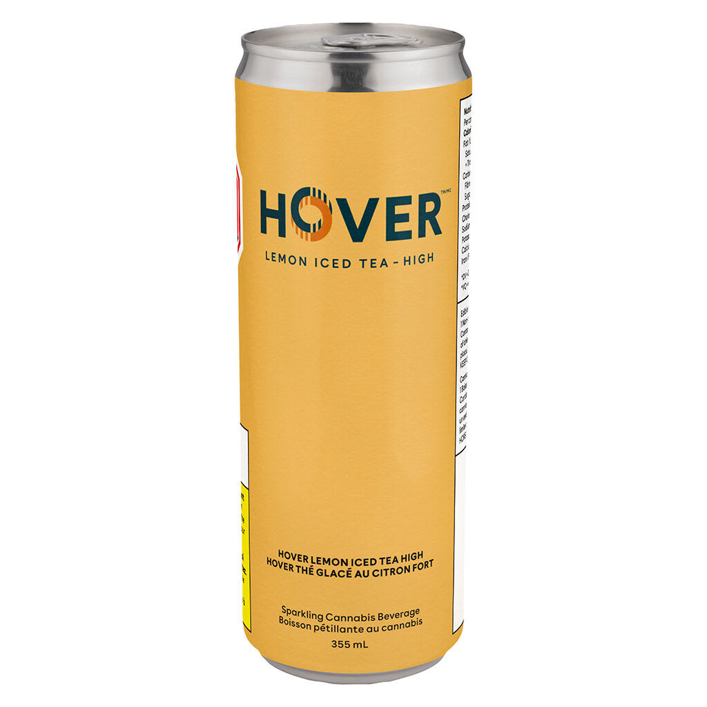 Hover - Lemon Iced Tea High - 355ml