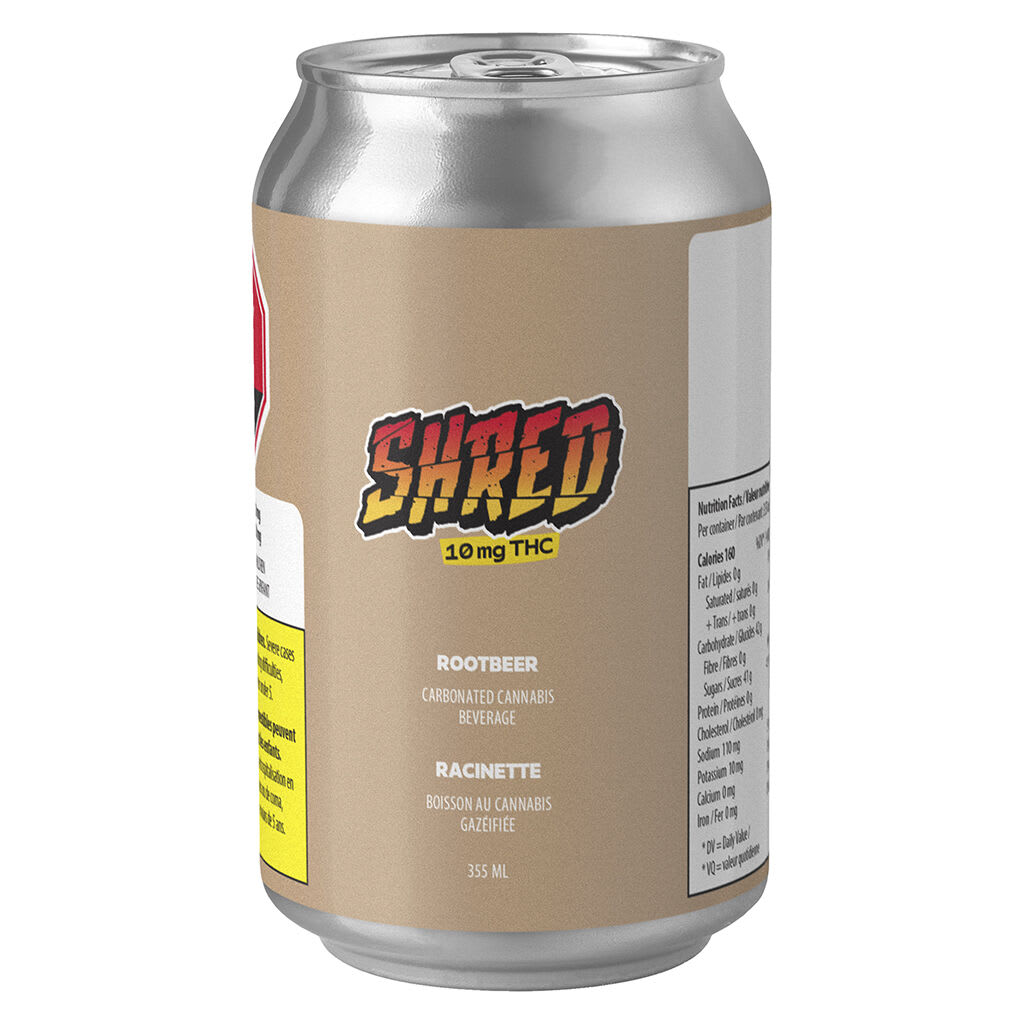 SHRED - Rootbeer 355ml Beverages