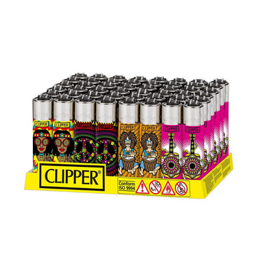Clipper Hippie Peace Lighters