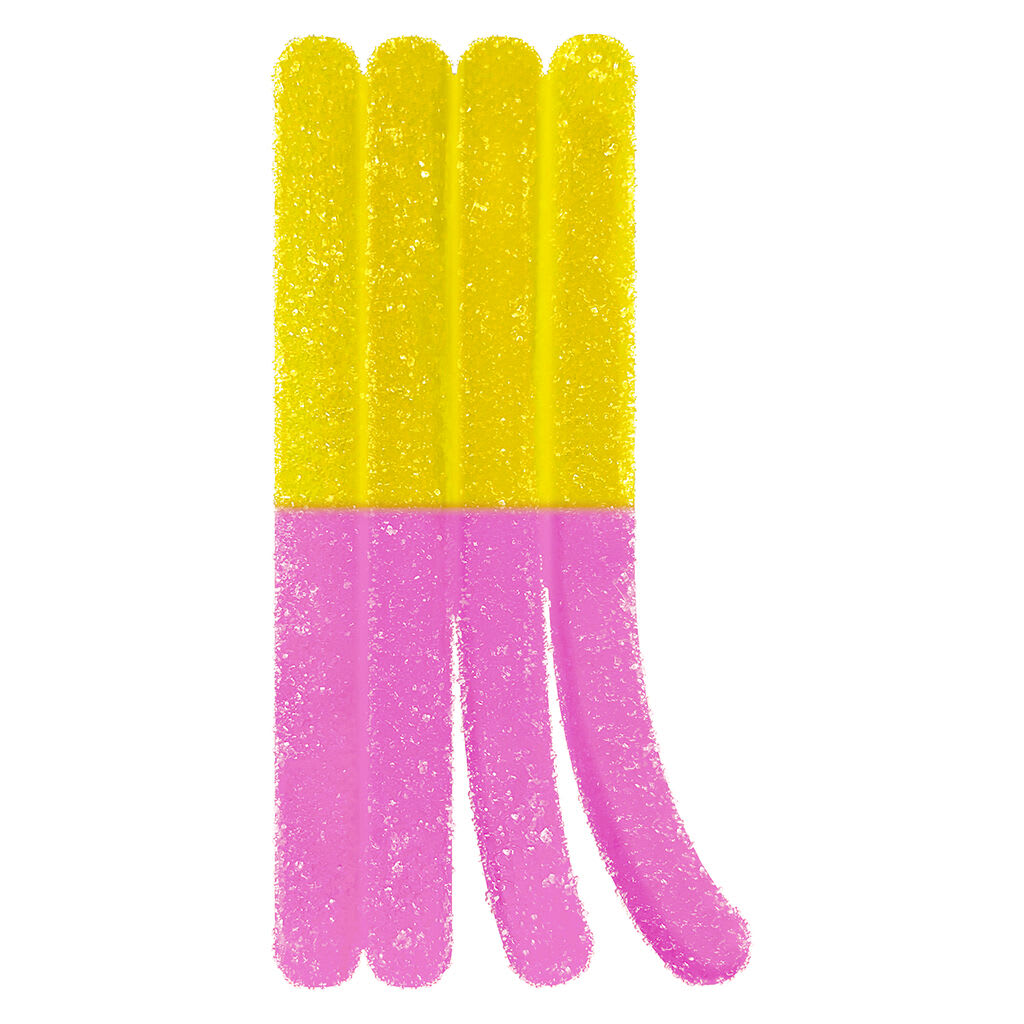 Olli stikistix - 100 CBD Pink Lemonade Punch Gummy 1 pack