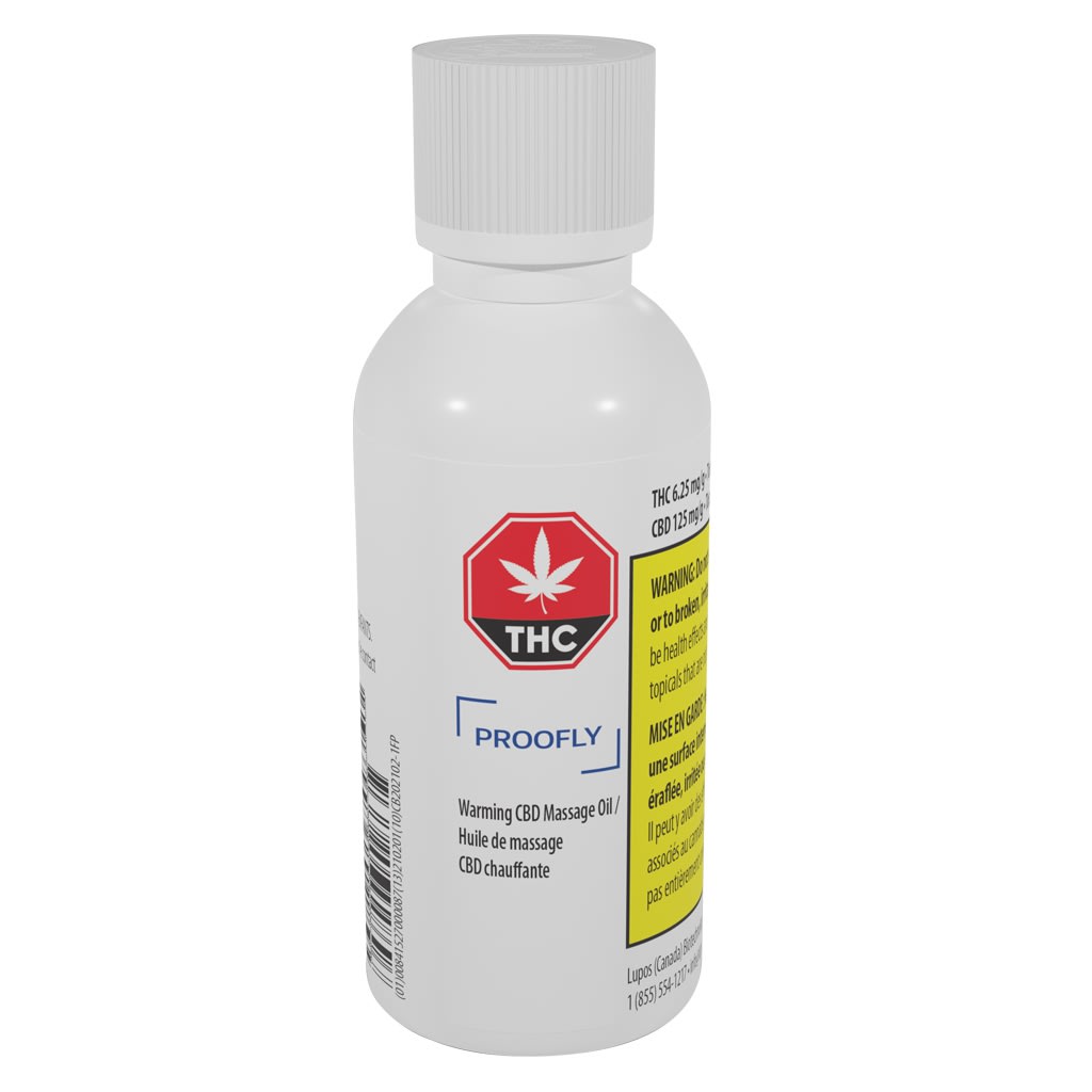 Proofly - Warming CBD Massage Oil - 25g
