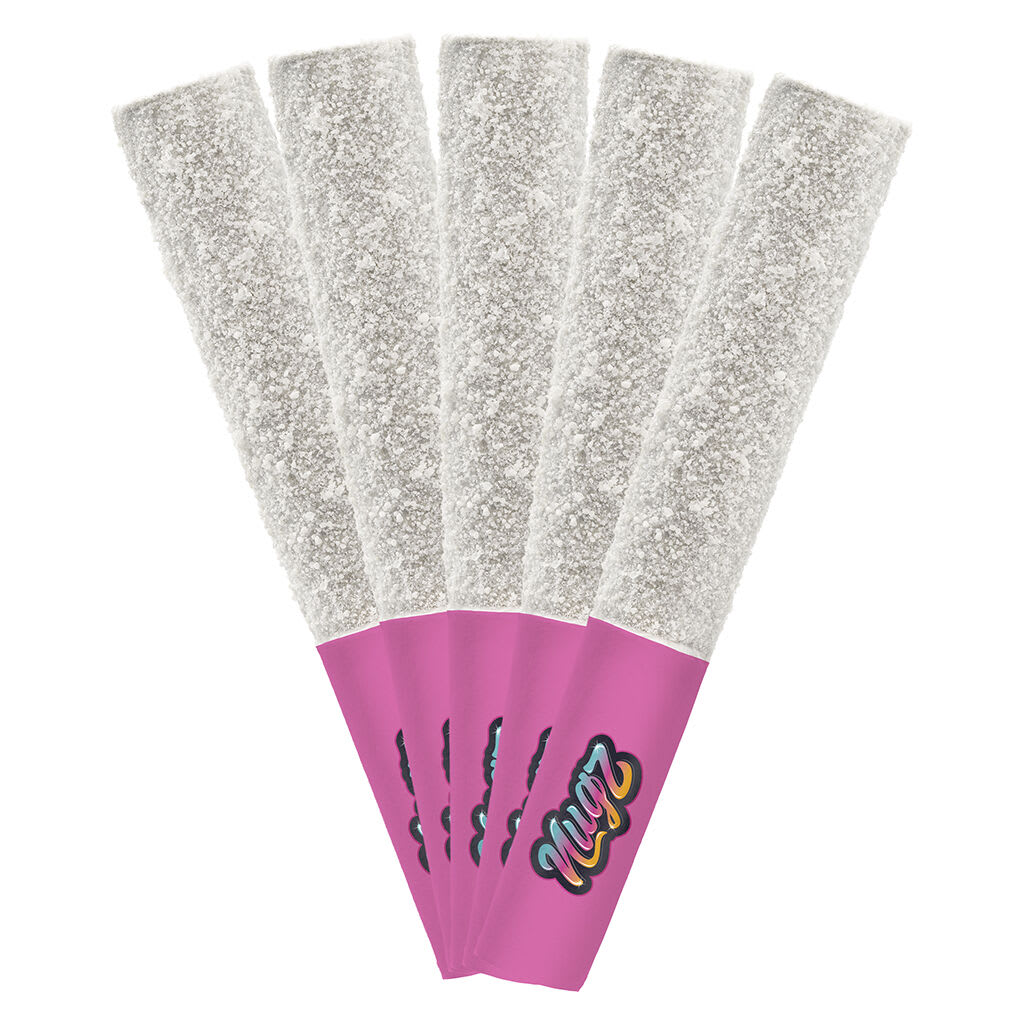 Nugz - Flavour Bomb 40 Pink Berry Rush Diamond Infused Pre-Roll 5x0.5g