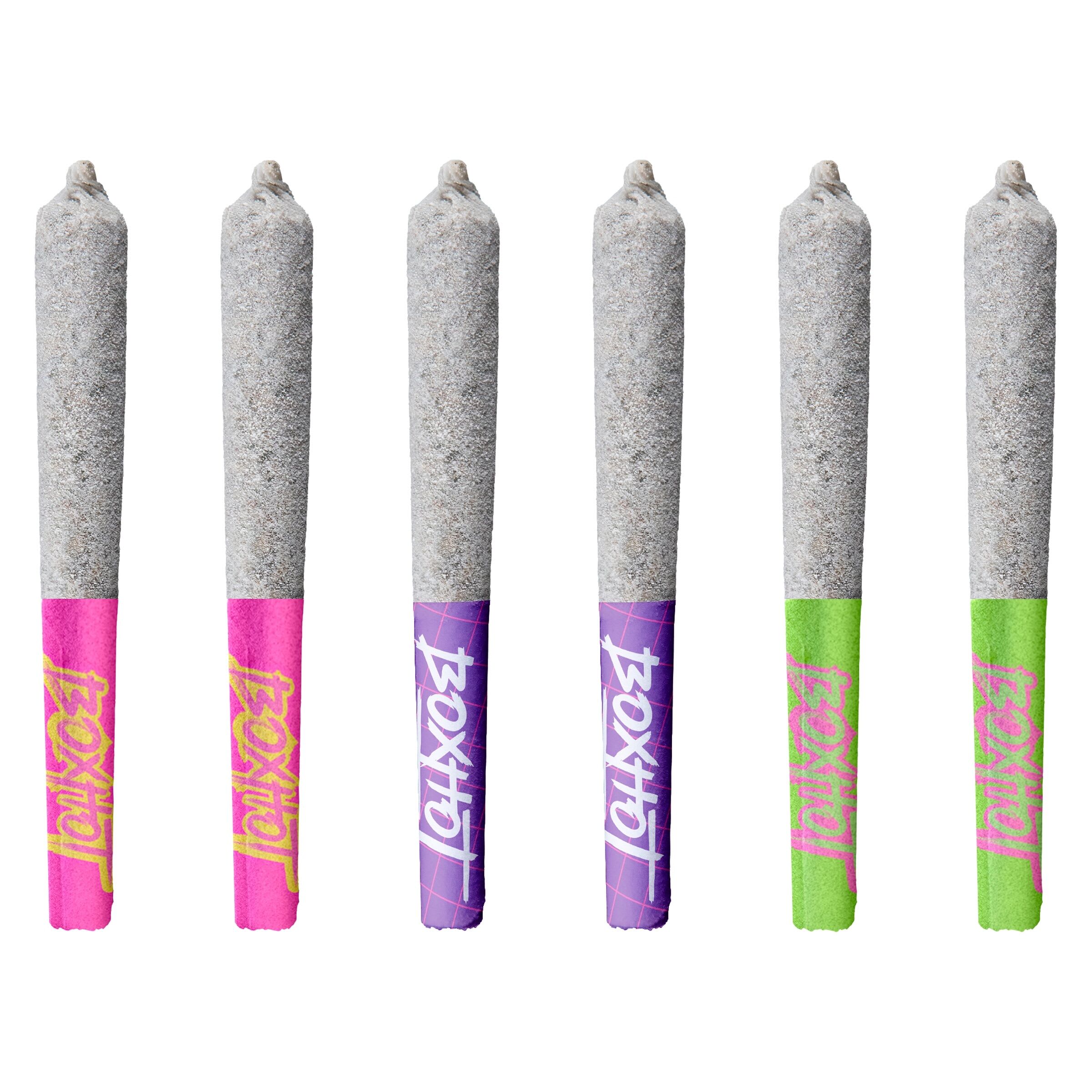 BOXHOT Diamond Doobies - Double Trifecta Infused Pre-Roll 6x0.5g