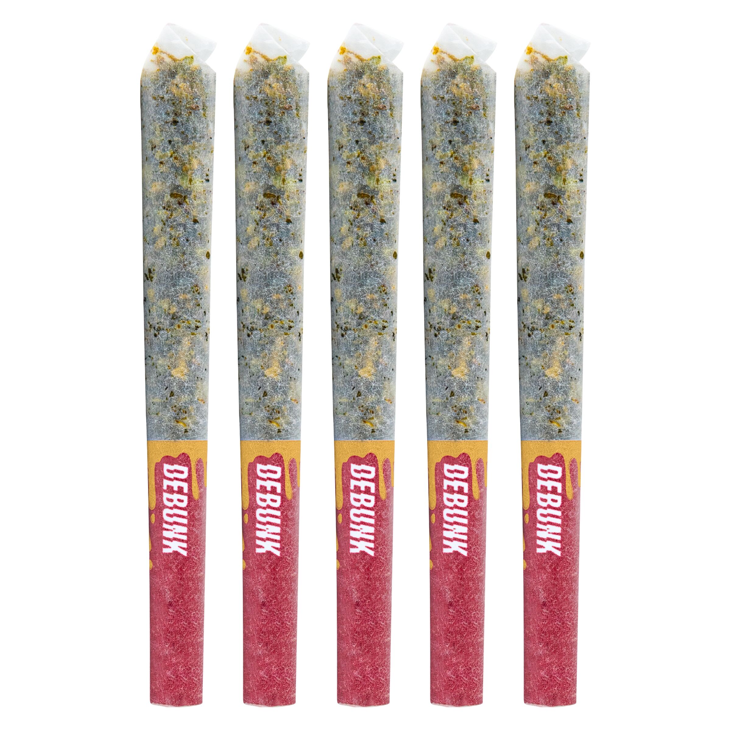 DEBUNK - Darts - Lemon Cherry GLTO Crushed Diamond Infused Pre-Roll - 5x0.5g